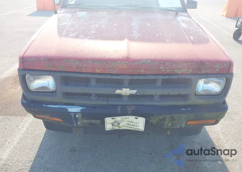 1992 Chevrolet S Truck S10 из США, поврежденный, VIN 1GCCT14Z8N2129683